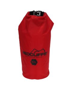Camping bag, waterproof, red, 17x45 cm, 1 piece