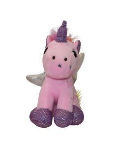 Plush toy, ªPonyª, 14x7x14 cm, pink