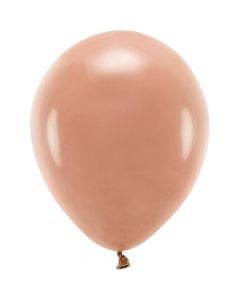 Balloon, Eco, misty rose, latex, 30 cm, 100 piece, 1 pack