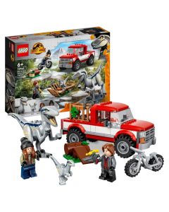 Loder per femije, Lego, Jurassic World, Blue & Beta Velociraptor Capture, +6 vjec, 1 cope