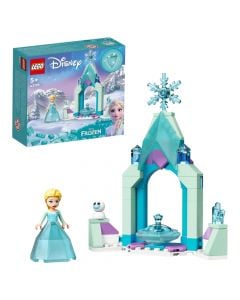 Toy for children, Lego, Disney, Elsa's castle courtyard, +5 years, 1 piece