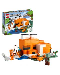 Toy for children, Lego, Minecraft, the fox lodge, +8 years, 1 piece