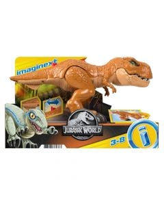 Toy for children, Jurassic World, Imaginext, T-rex, brown, +3 years, 1 piece