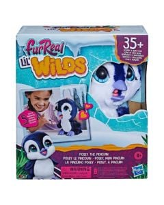 Toys for children, Fur Real, wilds penguin Posey, mix, +4 years, +35 sounds, 1 piece
