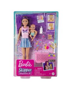 Loder per femije, Barbie, Babysitter, mikse, 32 cm, plastike, +3 vjec, 1 cope