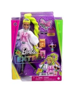 Toy for children, Barbie, green braid, mix, +3 years, 1 piece