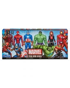 Toys for children, Avengers, Titan Heroes, 6 characters, +4 years, mixed, 1 piece