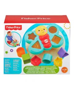 Toys for babies, Fisher Price, Butterfly Shape Sorted, plastic, mixed, +6 months, 1 piece