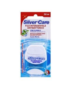 Dental floss, Silver Care, mint, 50 mt, 1 pack