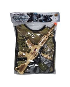 Lodër për fëmijë, "Justice action", 44x36x10 cm, 36+, zi