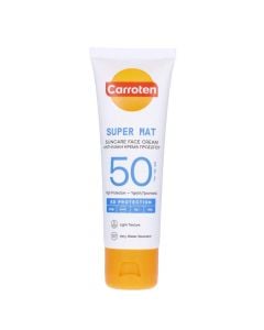 Sun protection cream, Carroten, super matte, spf50, 50 ml, 1 piece