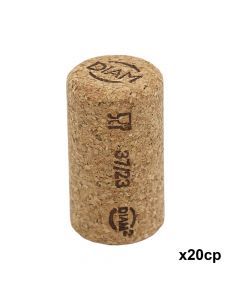 Wooden cork, Diam 2, 37/23