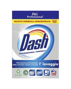 Detergjent pluhur, Dash Professional formula, 6 kg, 120 larje, 1 copë