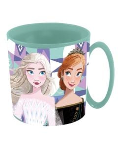 Children's glasses, Frozen, plastic, 350 ml, mint, 1 piece