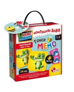 Toy for children, Montessori baby, Touch Memo, 24 pieces, 1-4 years, 1 piece