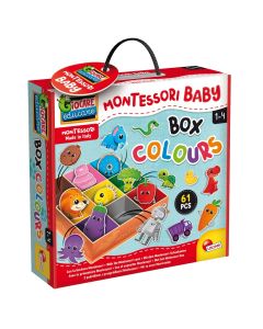 Toy for children, Montessori baby, Box colors, 61 pieces, 1-4 years, 1 piece