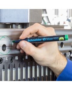 Marker, Schneider, Maxx 130, Permanent, jeshile, 3004, 1 copë