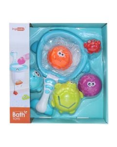 Lodër për fëmijë, "Bath toy", 26.5x26.5x7 cm, verdhë, 18m+,  1 copë