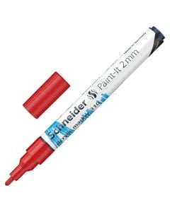 Marker, Schneider, akrilik 'Paint-IT ', 310, 2mm, e kuqe, 1 copë