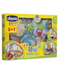 Baby toy, Chicco, Bubble gym, 3 in 1, mix, with music, +0 months, 1 piece