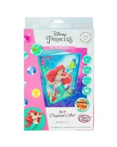 Notepad, Crystal art, Craft Buddy, The little mermaid, +8 years, 1 piece