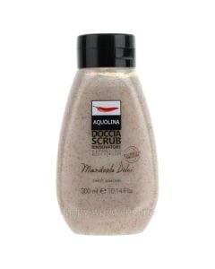 Scrub trupi, Aquolina, Mandorla dolci, 300 ml, 1 cope