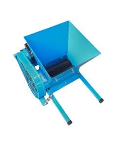 Grape pressing machine, electric, enamelled, 40x38 cm, 0.75hp 220V, 500 kg/h, blue, 1 piece