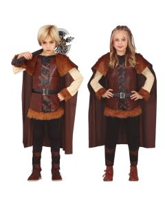 Kostum halloween për fëmijë djem, Viking, 5-6 vjec, poliestër, 1 copë