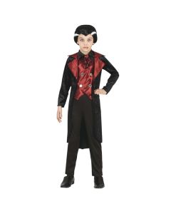 Kostum halloween për fëmijë djem, Vampire, 5-6 vjec, poliestër, 1 copë