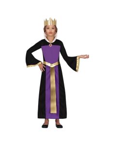 Kostum halloween për fëmijë vajza, Regina Viola, 3-4 vjece, poliestër, 1 copë