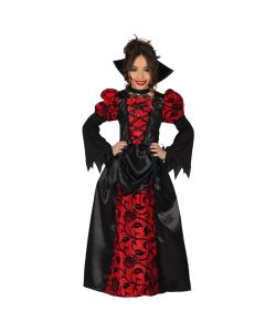 Kostum halloween për fëmijë vajza, Vampire, 3-4 vjece, poliestër, 1 copë