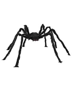 Merimangë dekoruese për halloween, poliestër, 50x12x6 cm, e zezë, 1 copë