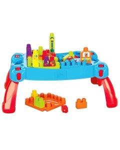 Children's toy, Fisher-Price, Mega Bloks Build n Learn Table, 30 pieces, +1 year, 1 piece