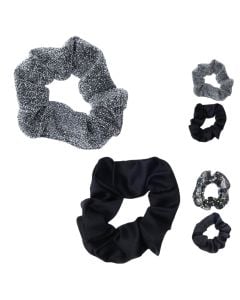 Llastik për flokët, mikse, 9.5x3.5 cm, 2 copë, 1 pako