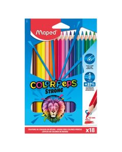 Lapsa me ngjyra, Maped, Color Peps Strong, 18 ngjyra, 1 pako