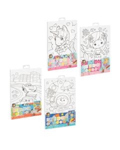 Set ngjyrosje për fëmijë, Paint by Number, 29.5 cm, 1 copë