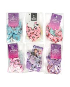 Llastik flokësh për fëmijë, Disney, poliestër, mikse, 1 copë