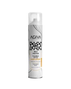 Llak për floket, Agiva, Milk Protein, Pro Care, Flexible Style, 250 ml, 1 copë