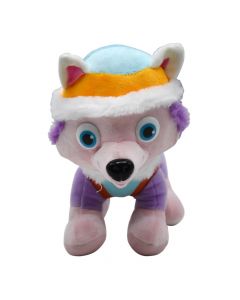 Plush toy, "Dog", 9.5 cm, pink-purple
