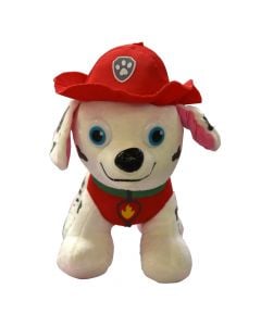 Plush toy, "Puppy", 9.5 cm cm, white-red