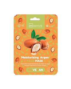Maskë për fytyrën, IDC, hidratuese, vaj argani, 10 ml, 1 copë