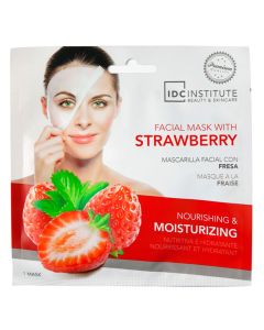 Face mask, IDC, strawberry, refreshing, 22 gr, 1 piece