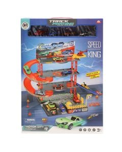 Lodër për fëmijë, Track Parking, Speed King, 35x8.5x52 cm, 1 copë