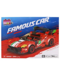 Children's toy, building car, Ferrari, 289 pieces, 1 piece