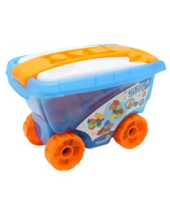 Baby shaper, silicone, blue/orange, 24 pieces, 1 piece