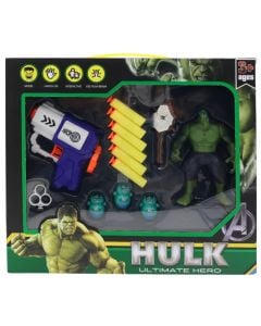 Children's toy, Soft bullet gun, Hulk, 1 piece