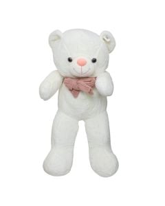 Arush pellushi, poliestër, bezhë, me shall, 95 cm, 1 copë