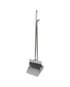 Set kaci pastrimi dhe fshesë, 3 në 1, metalike/plastike, 25.5x25 cm, bezhë, 1 copë