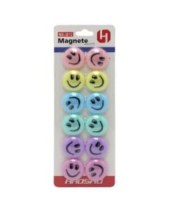 Magnet, Smile, 12 pieces, 1 pack