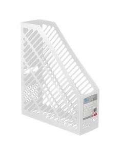 Document organizer, plastic, transparent, 24.5x29x8 cm, 1 piece